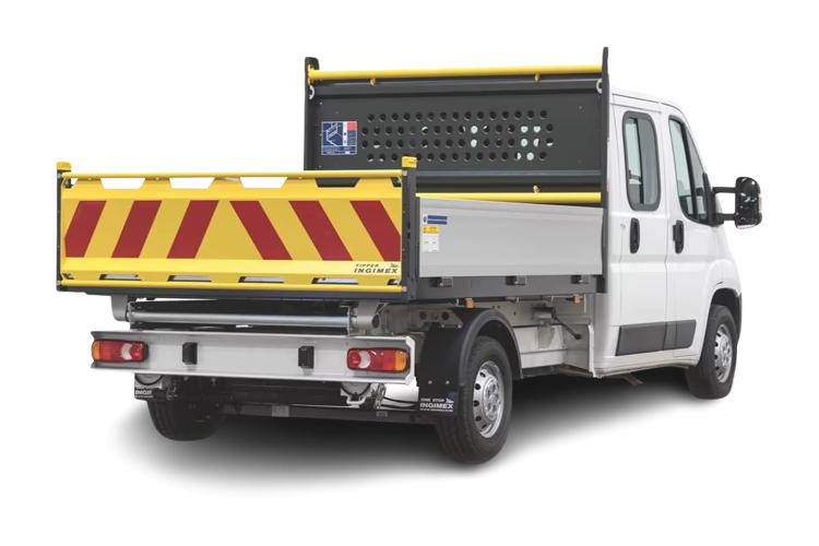 Relay Ready To Run Crew Cab Tipper Back_view Image