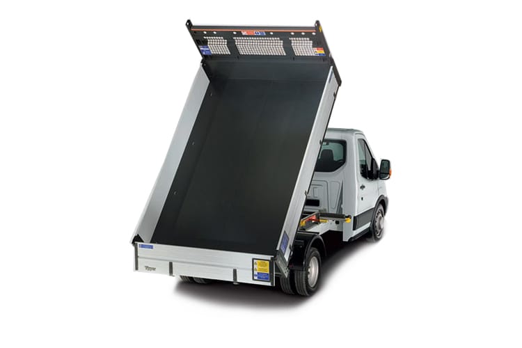 Transit 1Way Tipper Back_view Image