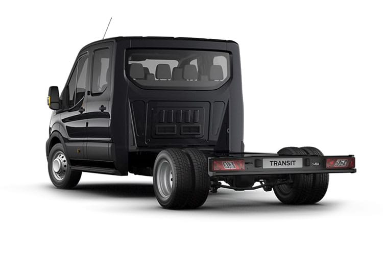 Transit Chassis Double Cab Back_view Image