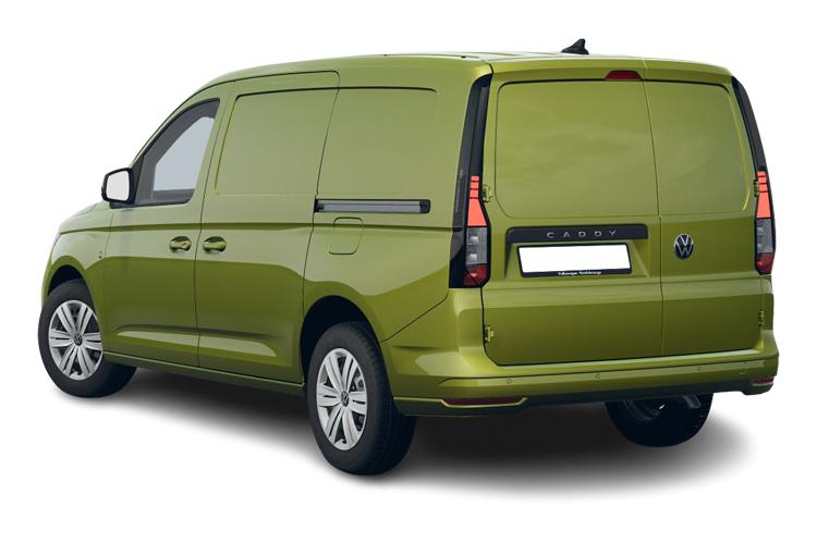 VW Caddy Cargo Maxi Van Back_view Image
