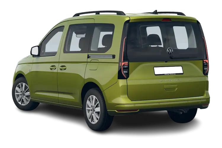 VW Caddy MPV Back_view Image