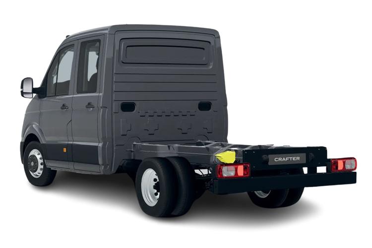 VW Crafter Double Chassis Cab Back_view Image