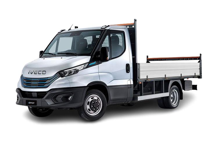 e-Daily Chassis Cab Dropside Front_view Image