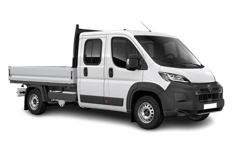 Boxer Dropside Crew Cab Front_view Image