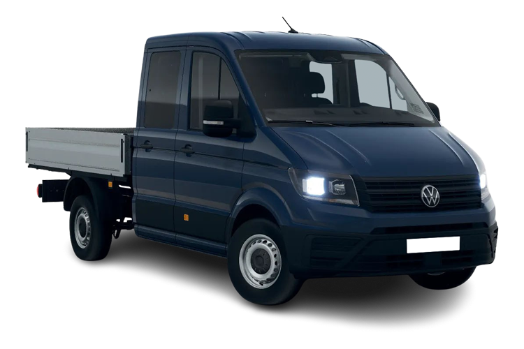 Crafter Chassis Double Cab Dropside Front_view Image