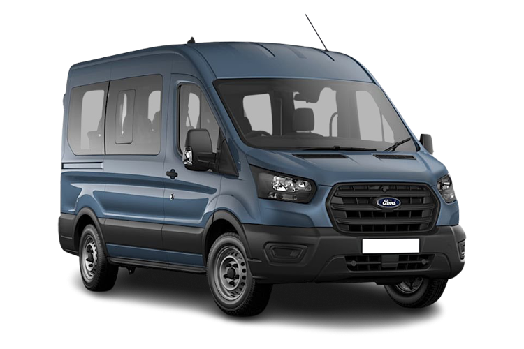 E-Transit Minibus Front_view Image
