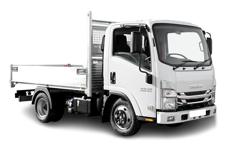 N35 Steel Floor Tipper Front_view Image