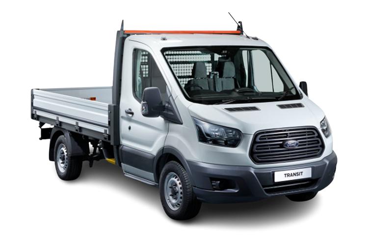 Transit One Stop Chassis Cab Premium Dropside Front_view Image