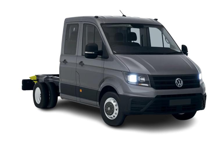 VW Crafter Double Chassis Cab Front_view Image