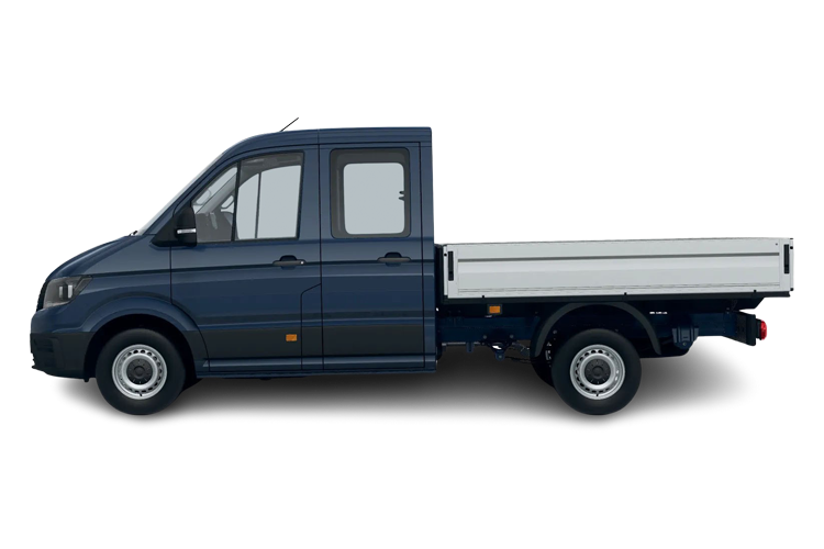 Crafter Chassis Double Cab Dropside Side_view Image